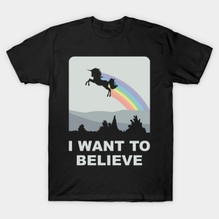 I Want to Believe T-Shirt